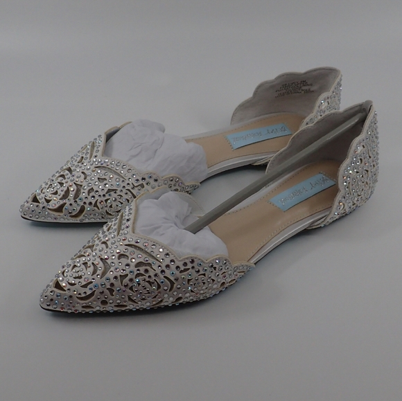 Betsey Johnson Shoes - Betsey Johnson Sparkle Flat Shoes 6 - NIB